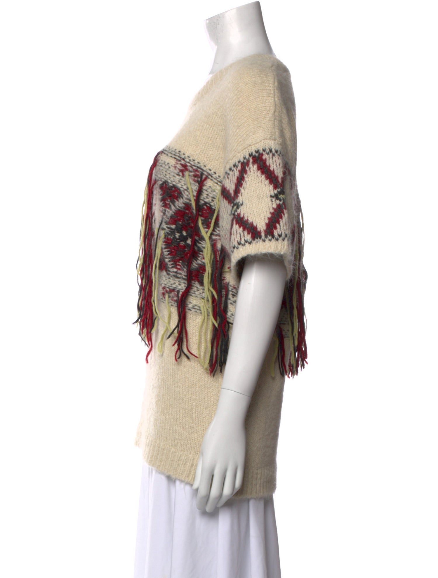 Isabel Marant Alpaca Printed Sweater