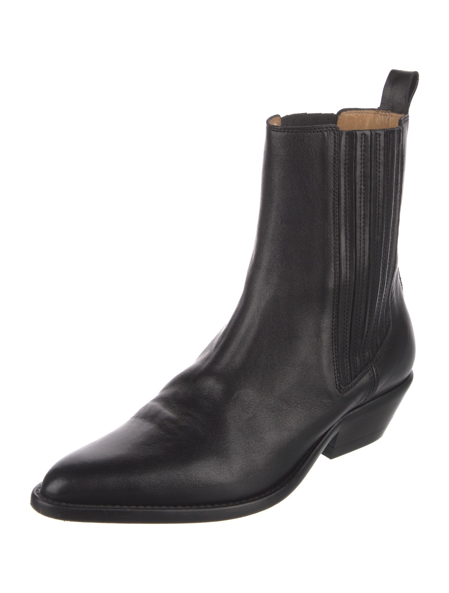 Isabel Marant Leather Chelsea Boots