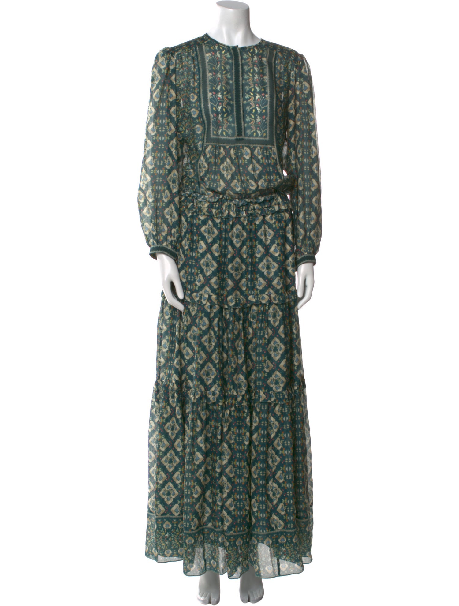 Isabel Marant Silk Long Dress