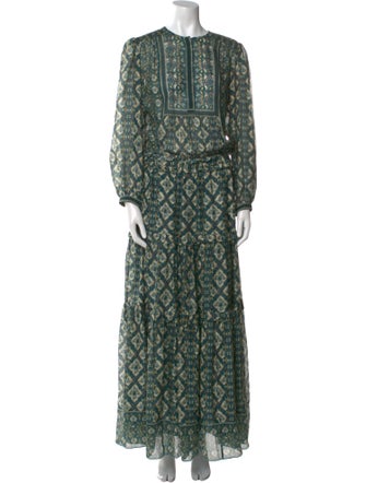 Isabel Marant Silk Long Dress