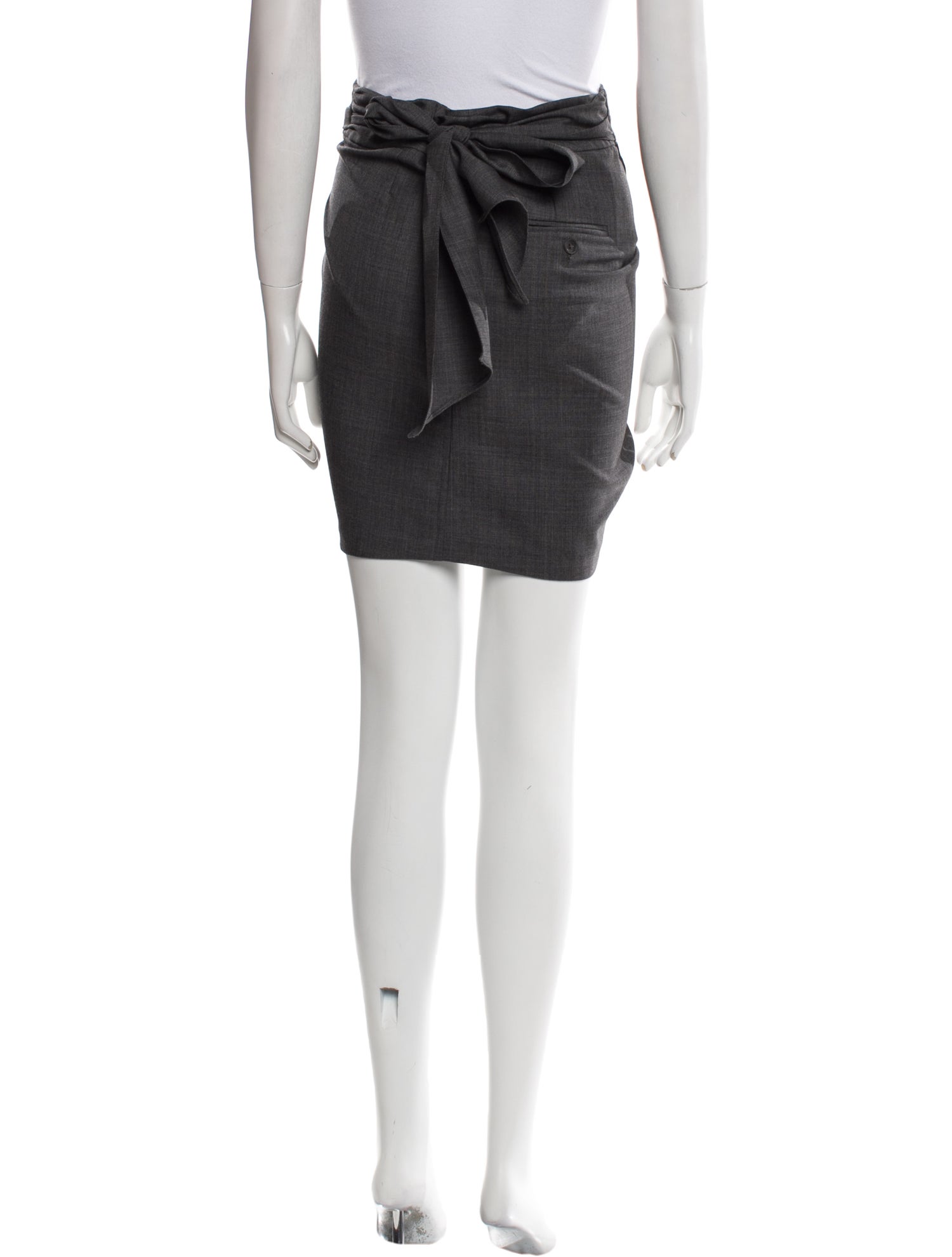 Isabel Marant Virgin Wool Mini Skirt