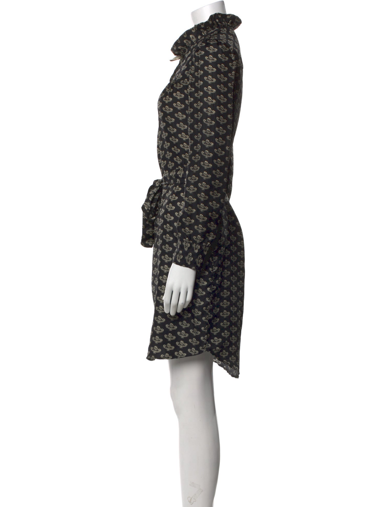 Isabel Marant Silk Knee-Length Dress