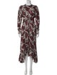 Isabel Marant Floral Print Long Dress