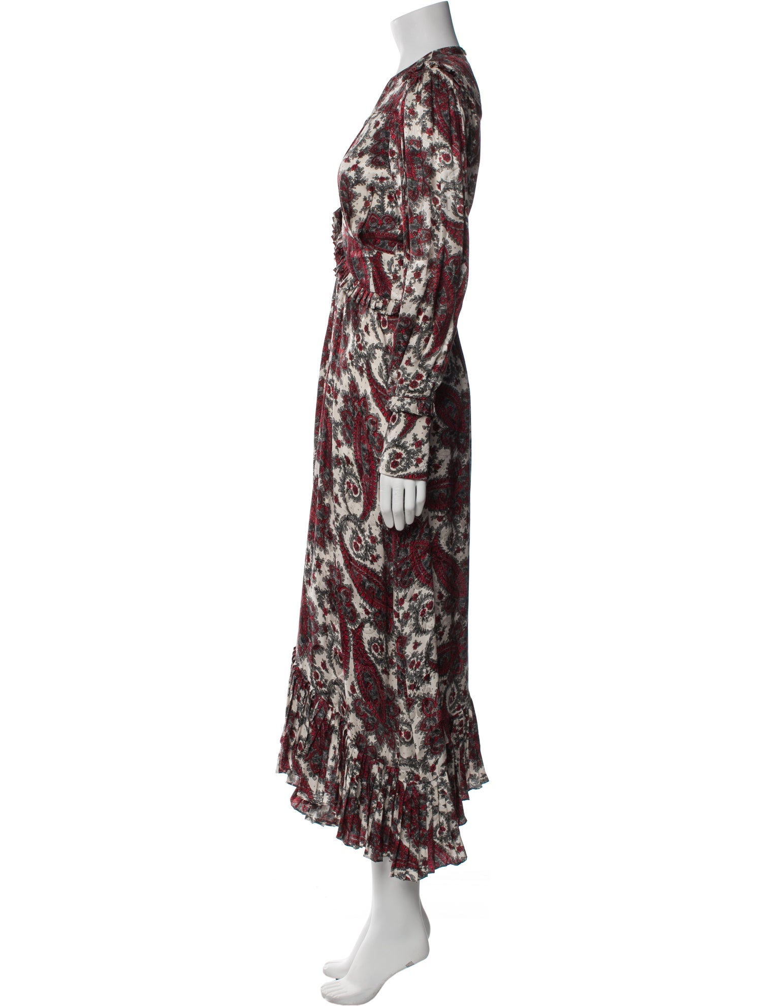 Isabel Marant Floral Print Long Dress