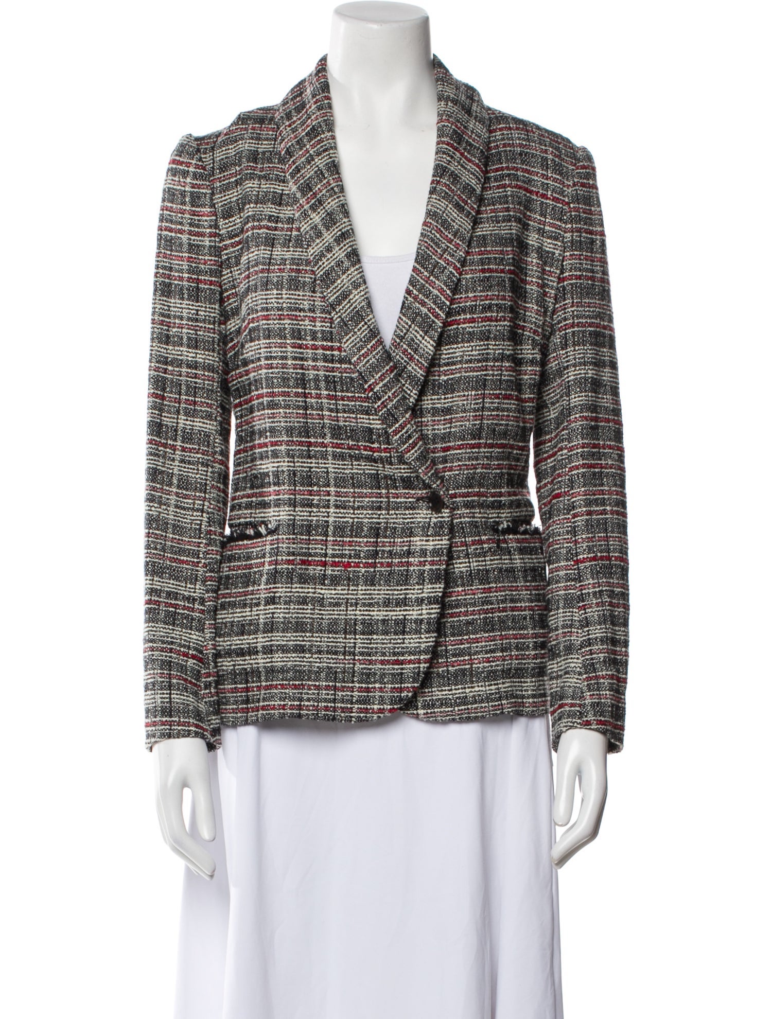 Étoile Isabel Marant Plaid Print Blazer