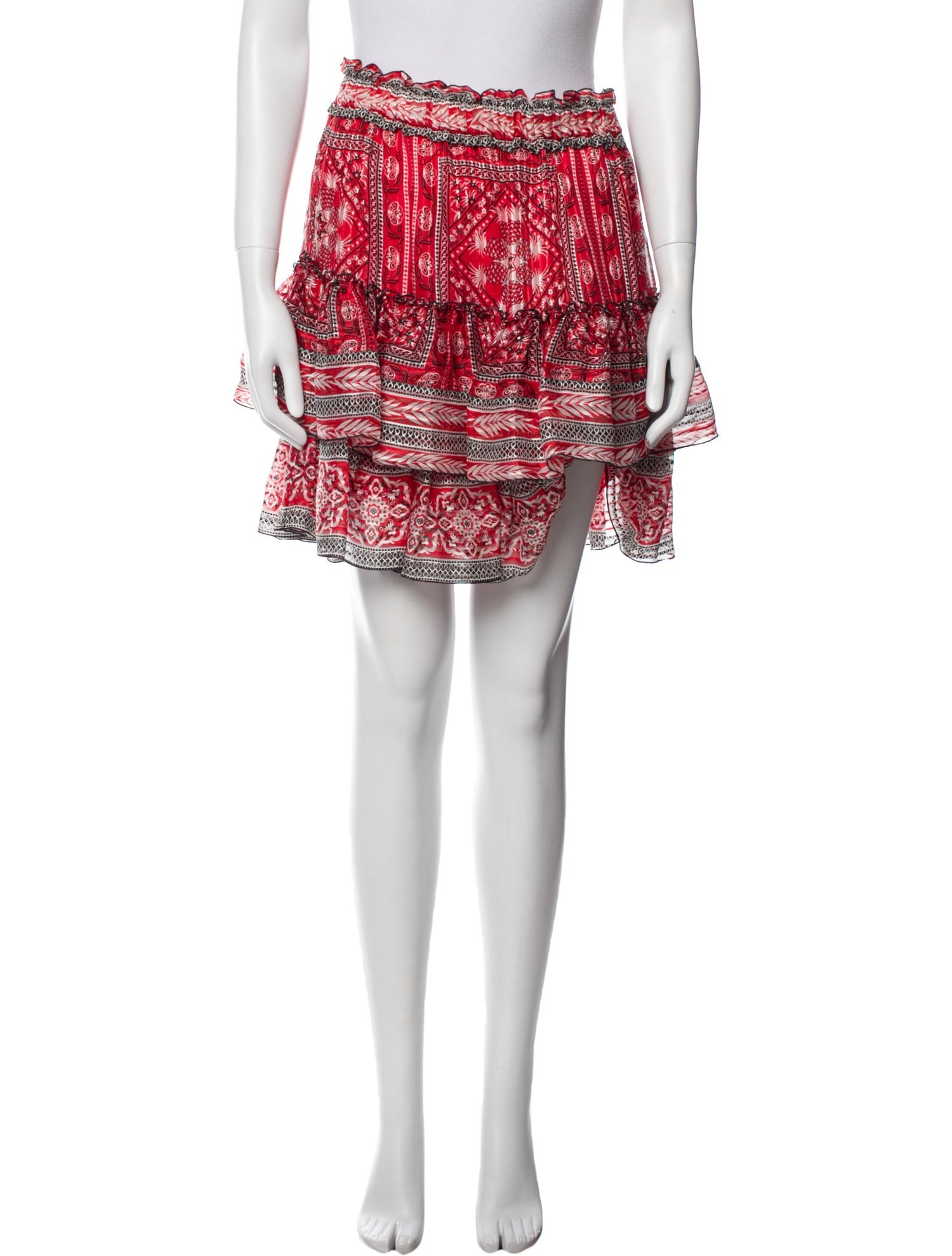 Isabel Marant Silk Mini Skirt