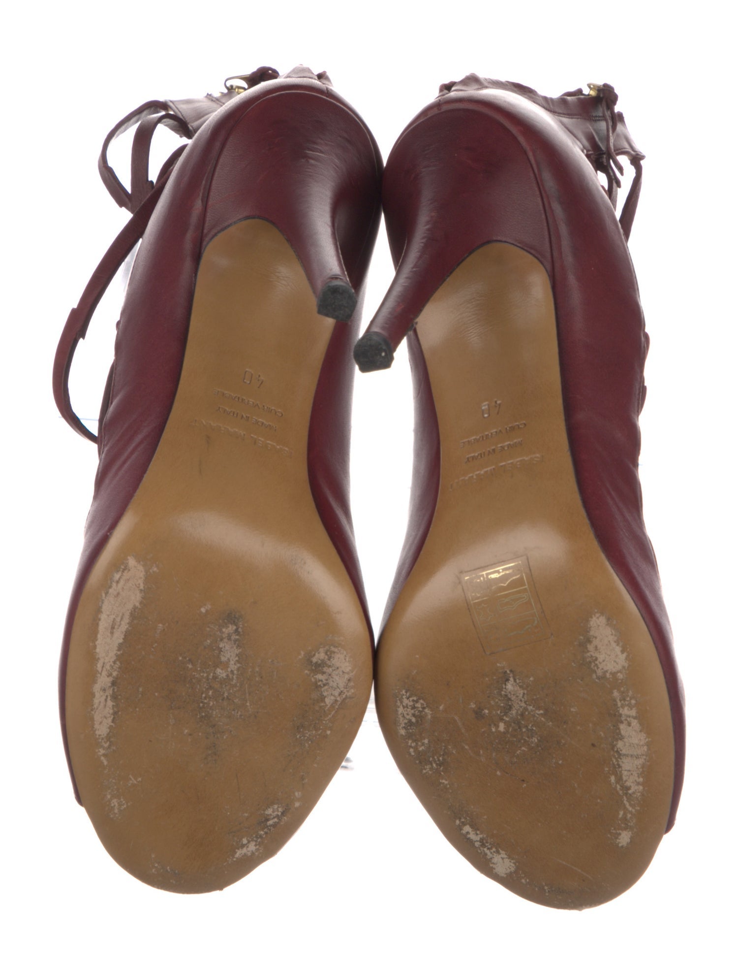 Isabel Marant Leather Gladiator Sandals