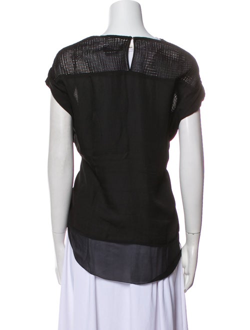 Isabel Marant Bateau Neckline Short Sleeve Top