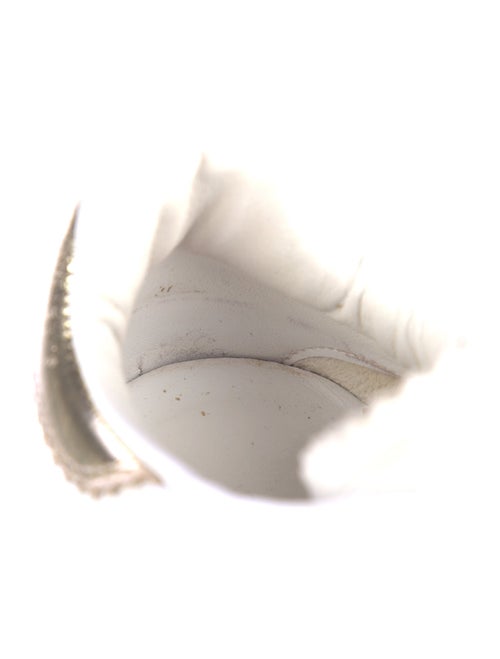 Isabel Marant Leather Graphic Print Sneakers