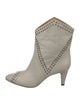 Isabel Marant Leather Studded Accents Boots