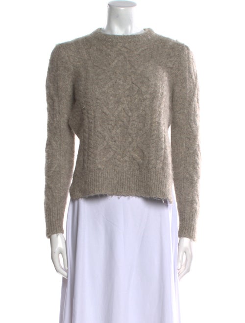Isabel Marant Baby Alpaca Crew Neck Sweater