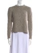 Isabel Marant Baby Alpaca Crew Neck Sweater