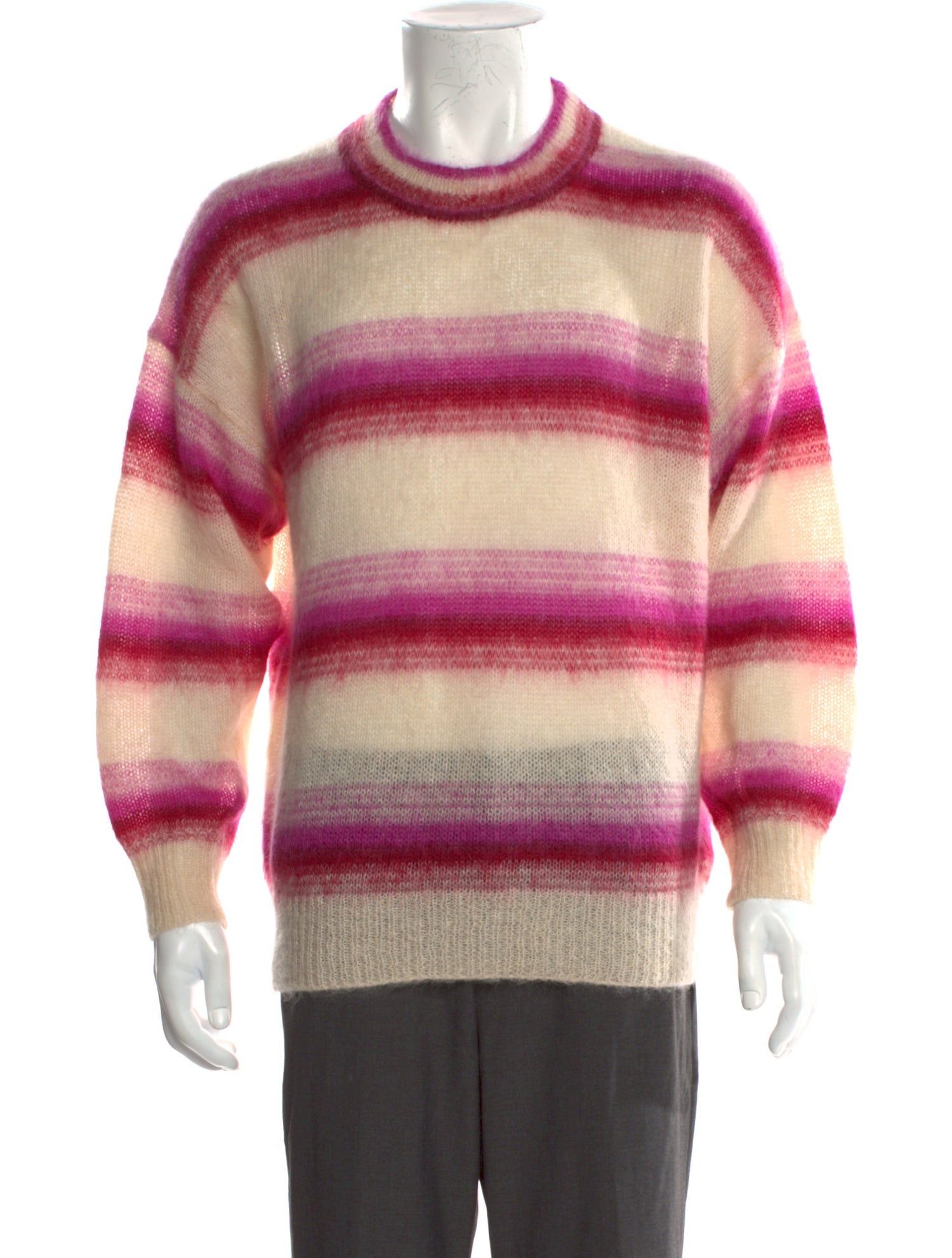 Isabel Marant Kid Mohair Striped Pullover