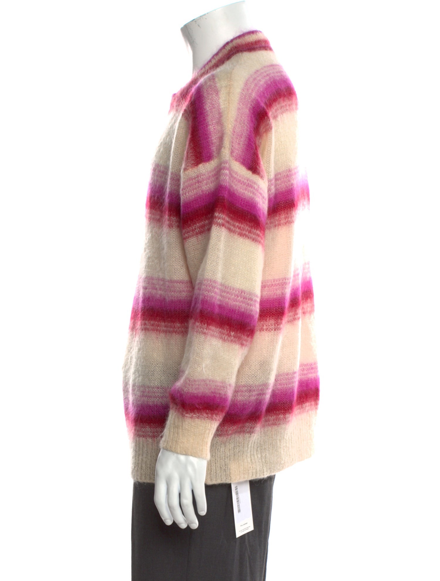 Isabel Marant Kid Mohair Striped Pullover