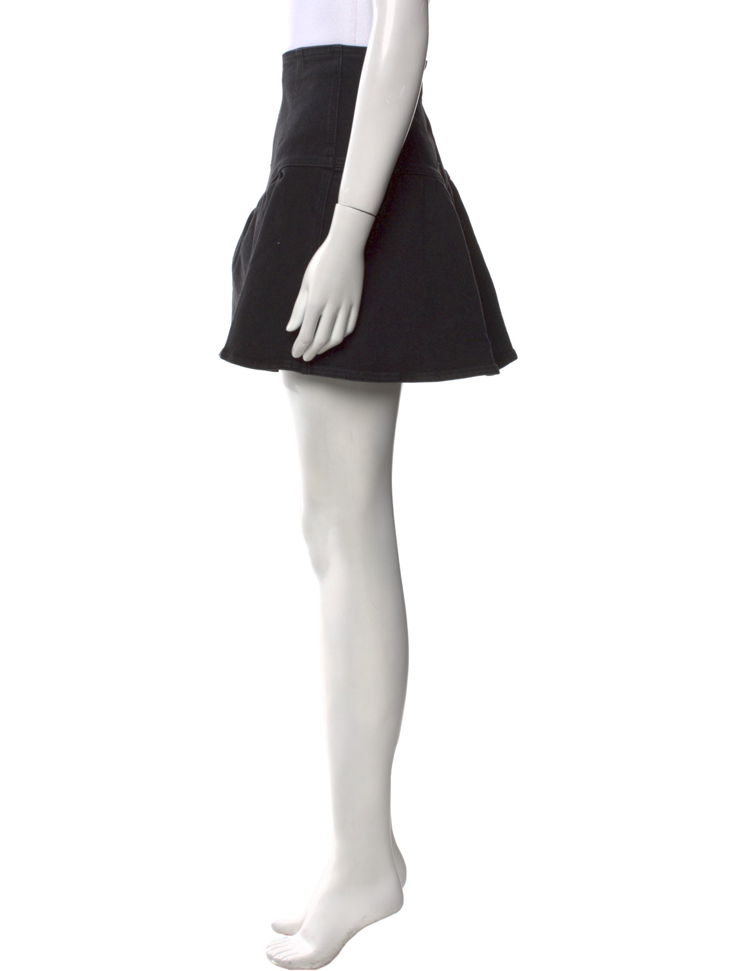 Isabel Marant Pleated Accents Mini Skirt