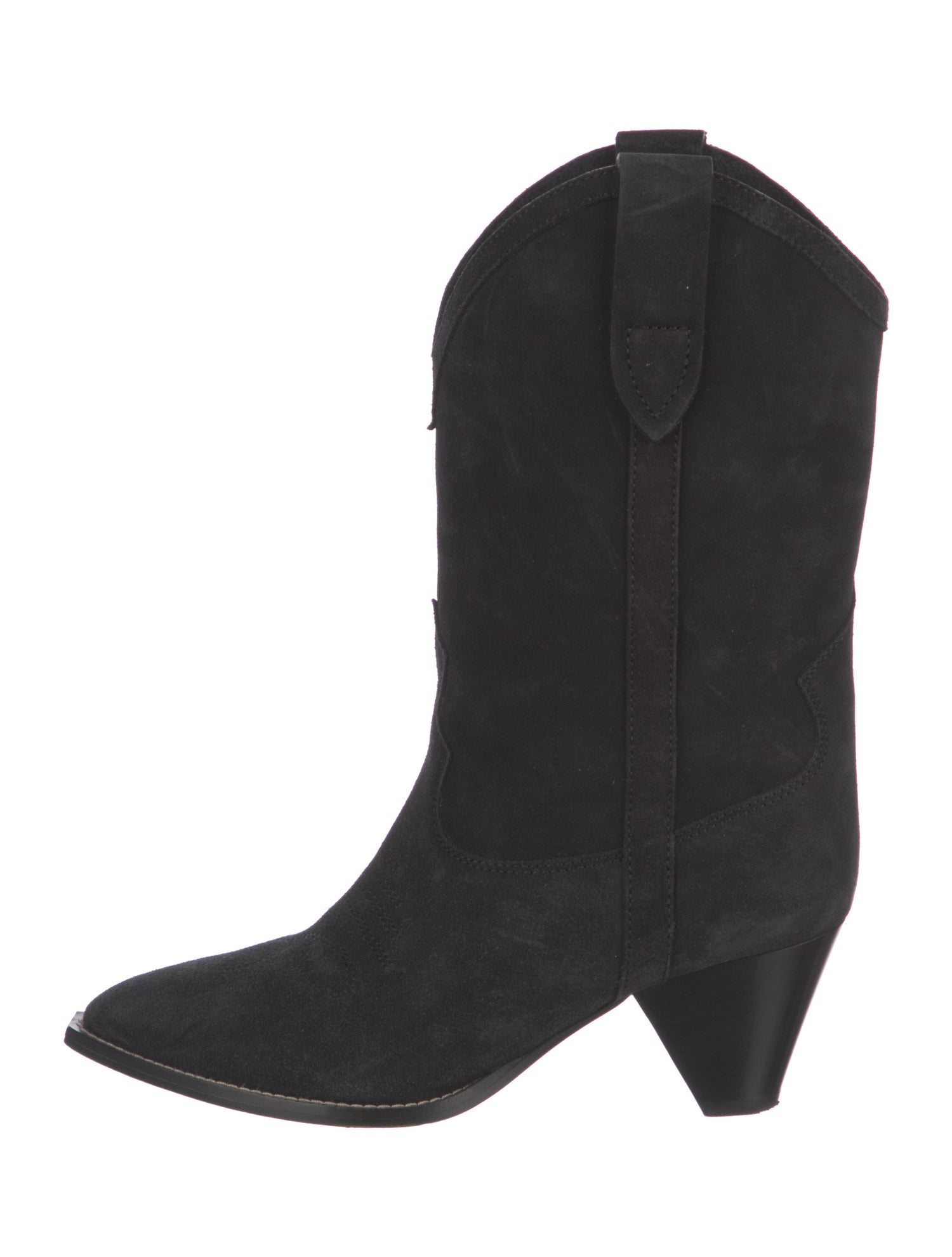 Isabel Marant Suede Western Boots