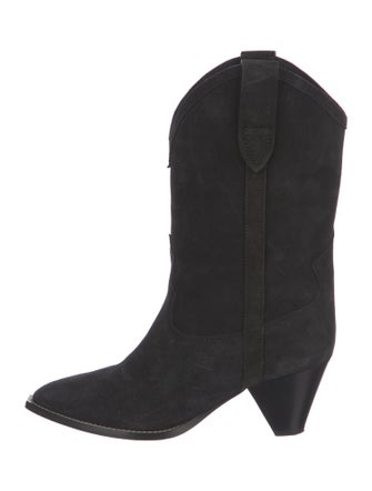 Isabel Marant Suede Western Boots