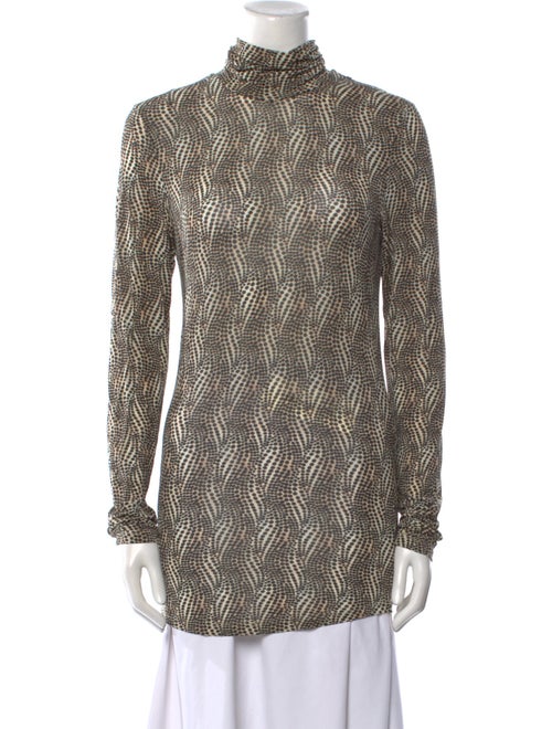 Isabel Marant Printed Turtleneck Tunic