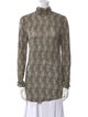 Isabel Marant Printed Turtleneck Tunic