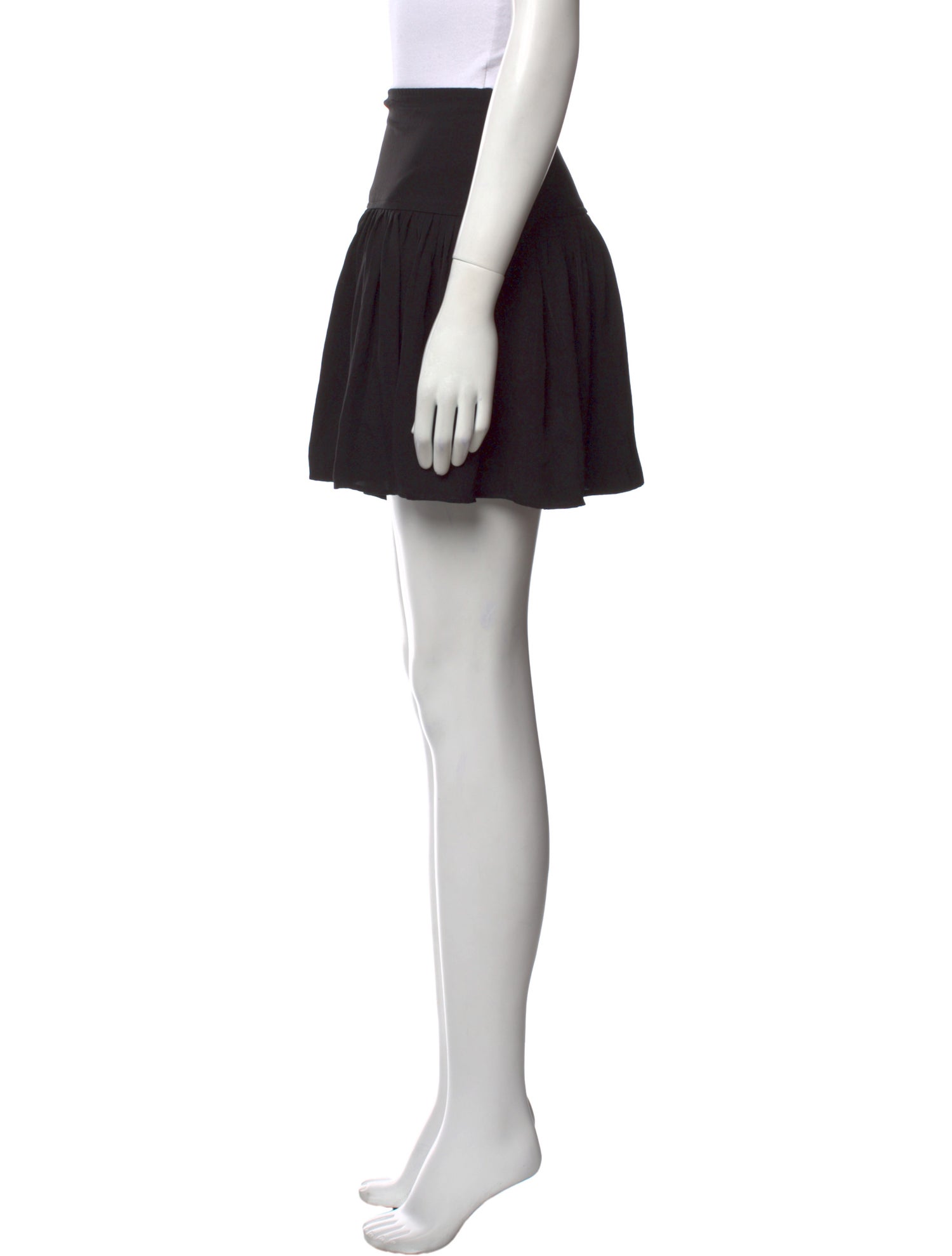 Isabel Marant Pleated Accents Mini Skirt