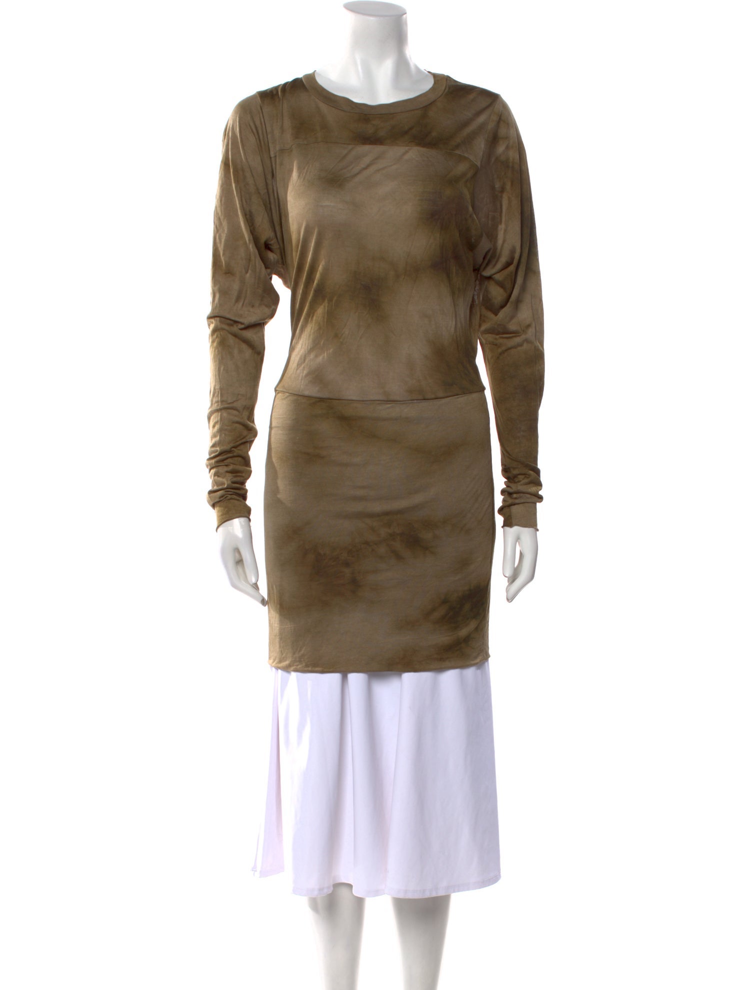 Isabel Marant Silk Cowl Neck Tunic