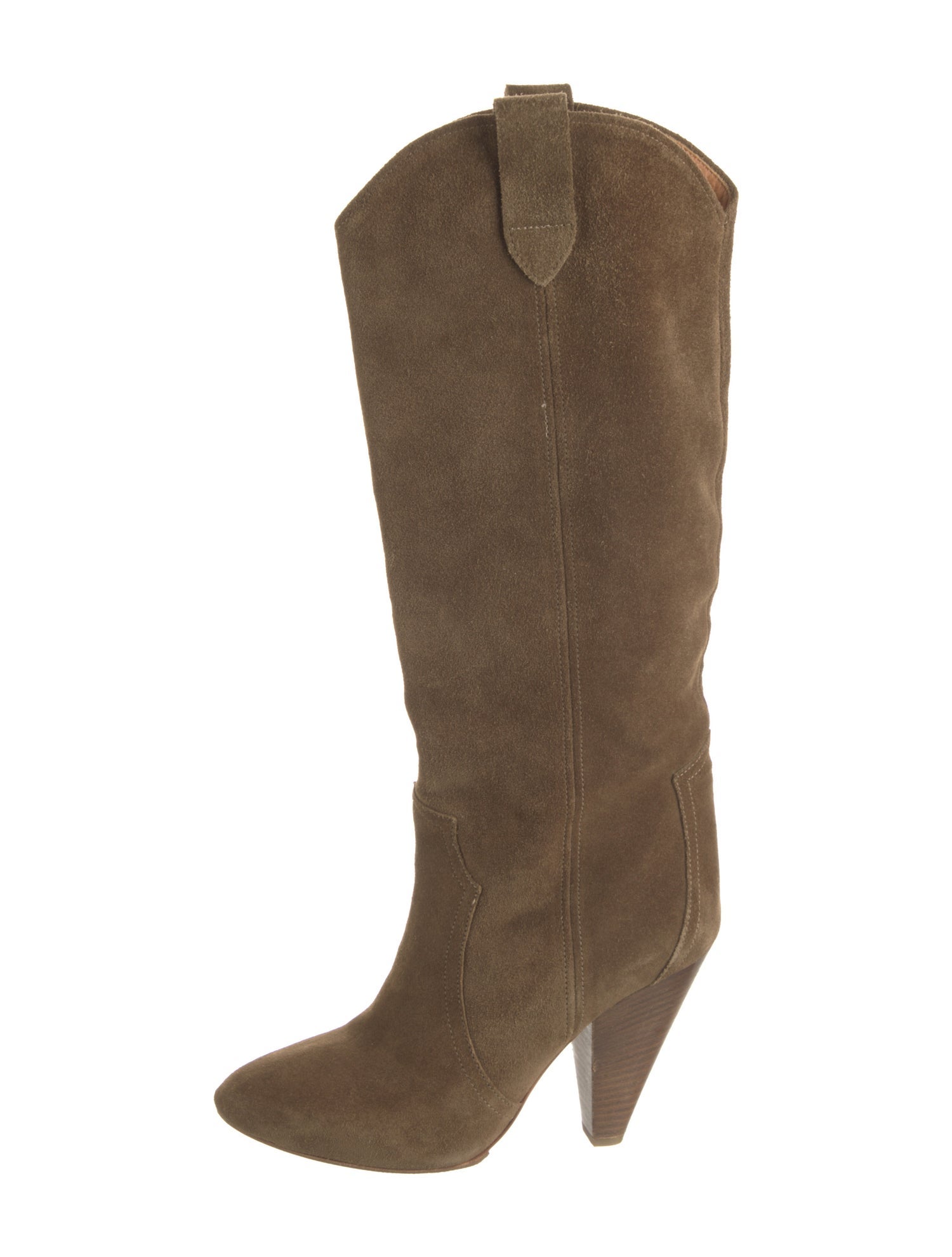 Isabel Marant Suede Western Boots