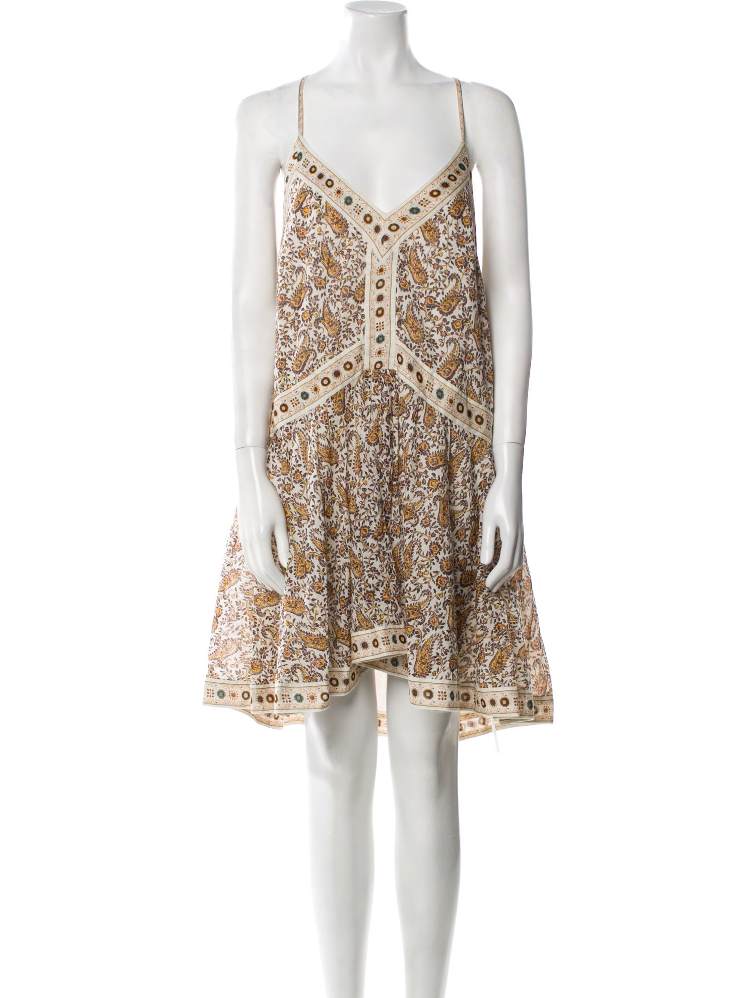 Isabel Marant Printed Knee-Length Dress w/ Tags