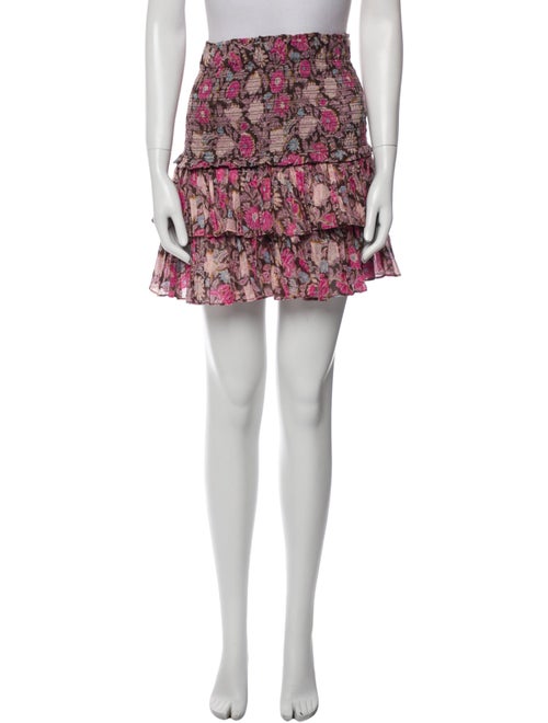 Isabel Marant Floral Print Mini Skirt