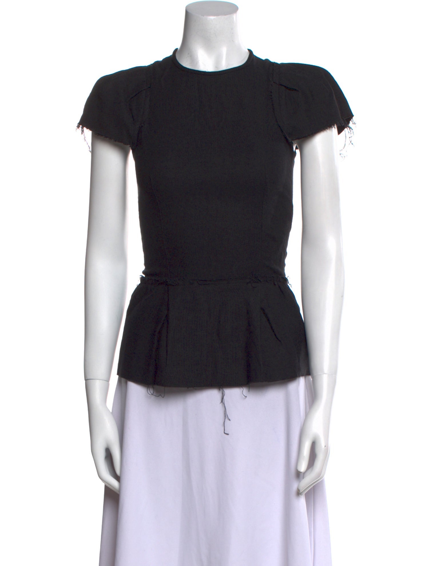 Isabel Marant Crew Neck Short Sleeve Top