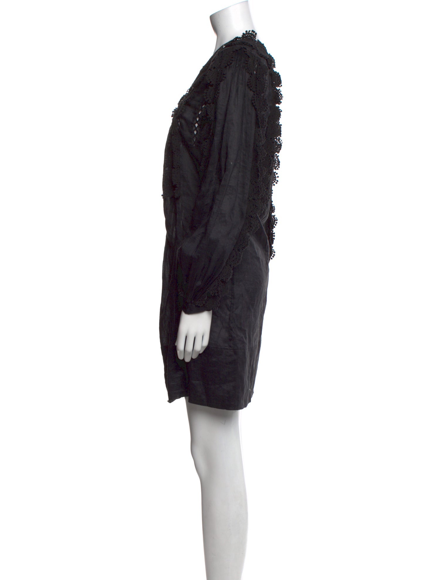 Isabel Marant Scoop Neck Mini Dress