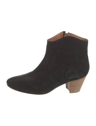 Isabel Marant Suede Western Boots