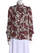Isabel Marant Silk Printed Blouse