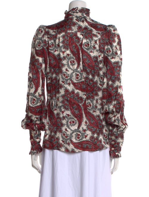 Isabel Marant Silk Printed Blouse