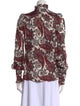 Isabel Marant Silk Printed Blouse