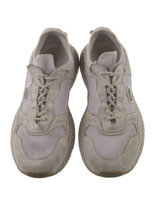 Isabel Marant Mesh Leather Trim Embellishment Athletic Sneakers