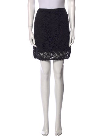 Isabel Marant Lace Pattern Mini Skirt