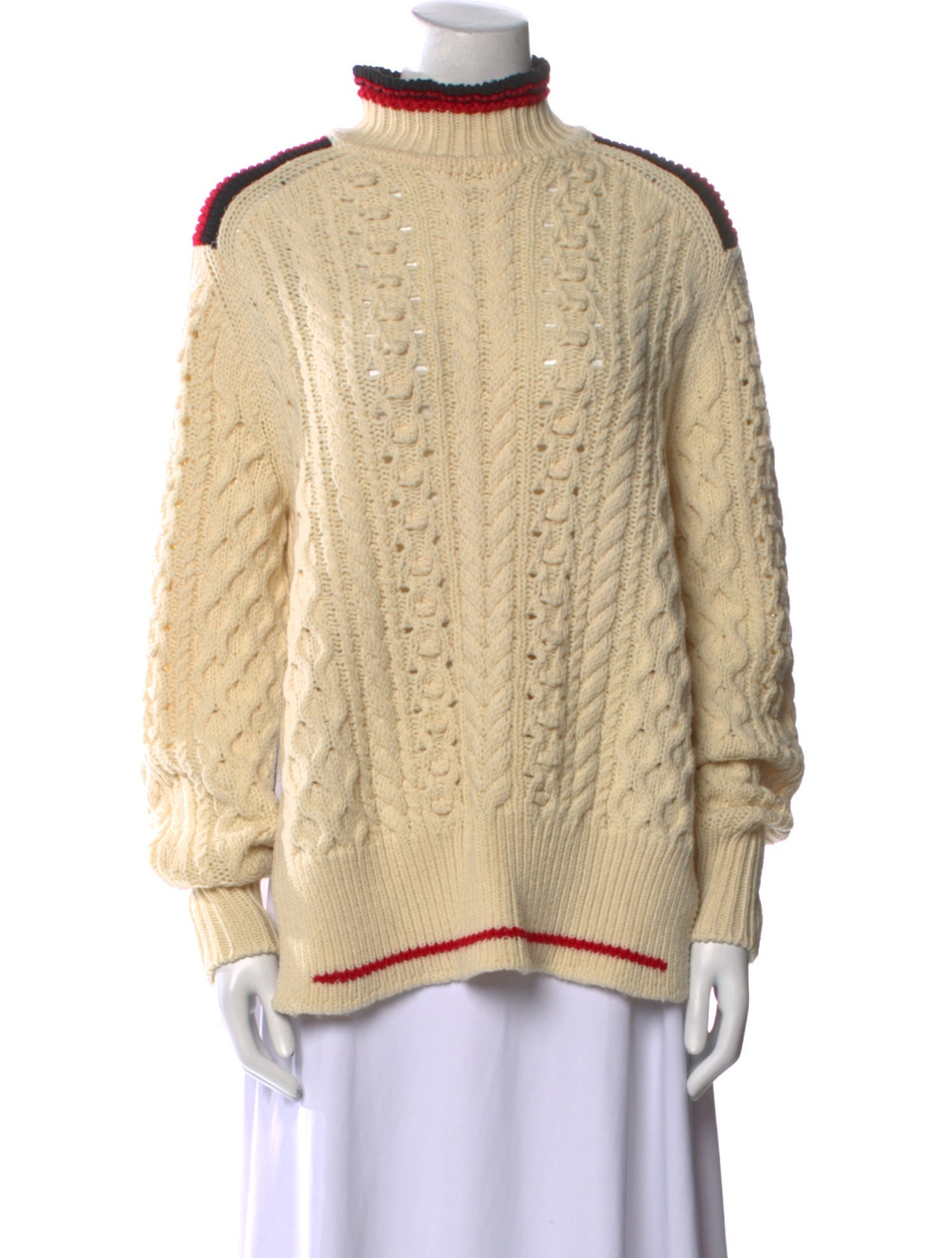 Isabel Marant Wool Graphic Print Sweater