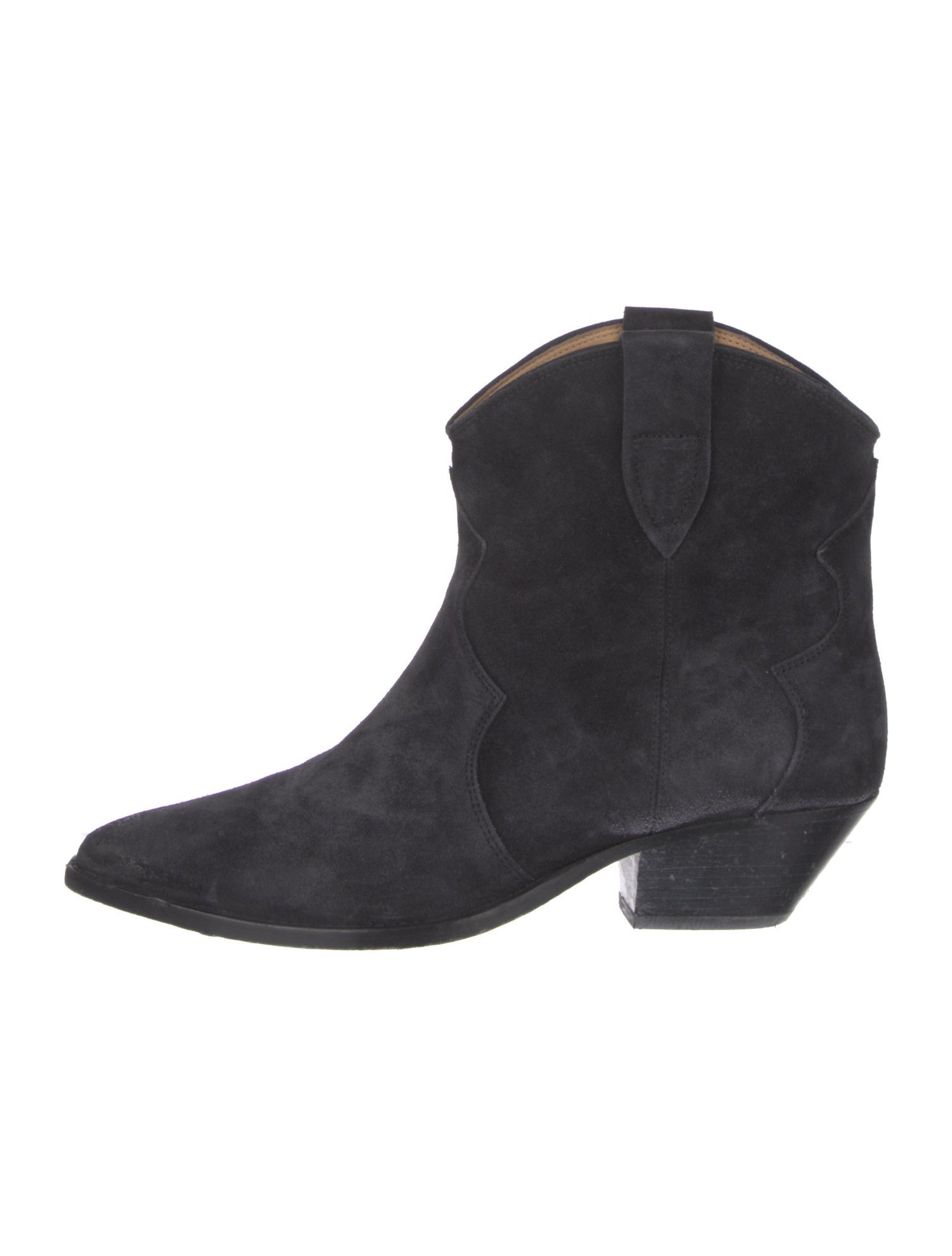 Isabel Marant Suede Western Boots