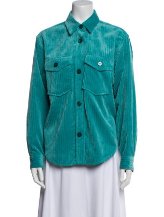 Isabel Marant Long Sleeve Button-Up Top