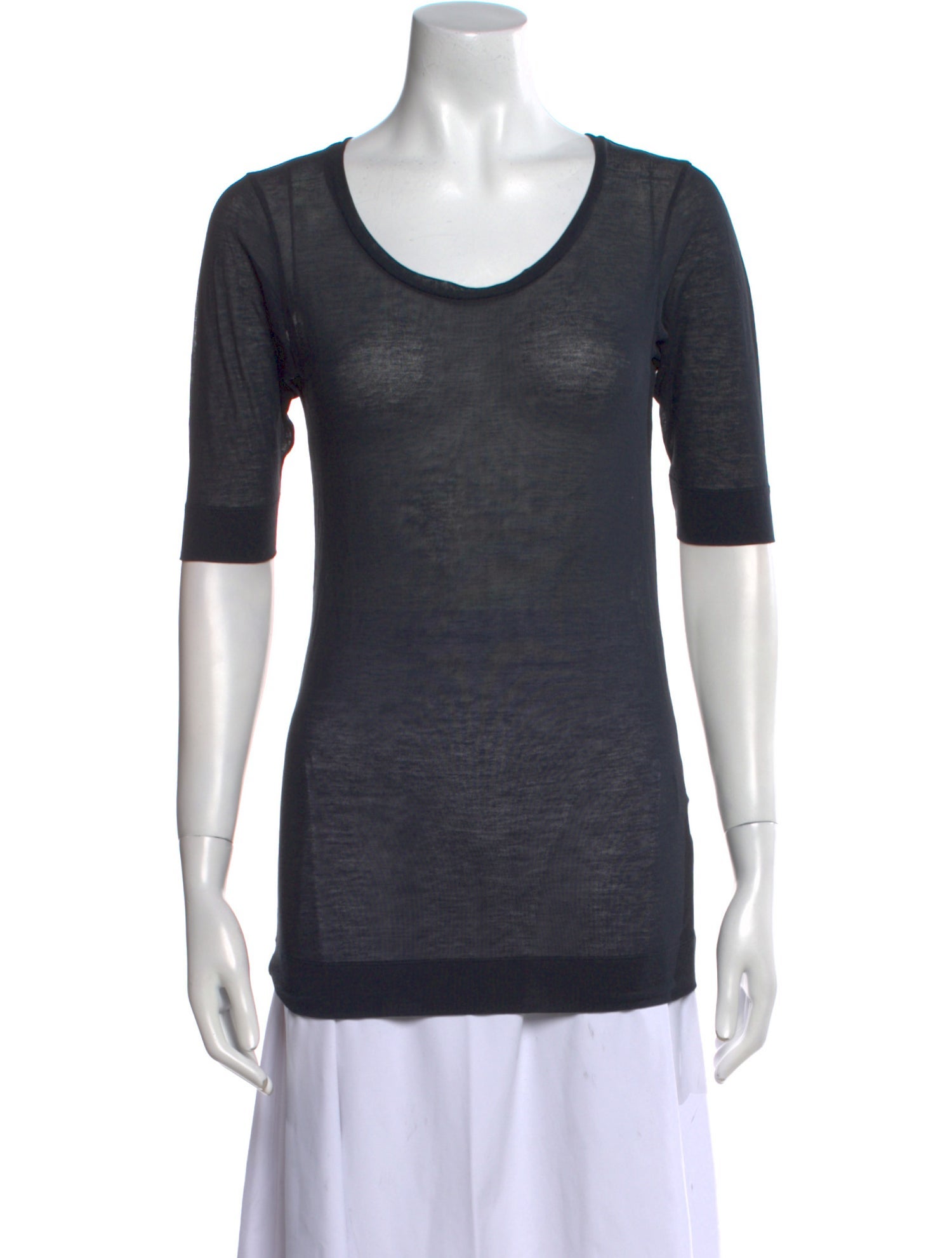 Isabel Marant Scoop Neck Short Sleeve T-Shirt
