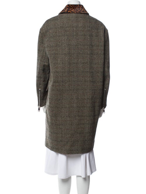 Isabel Marant Virgin Wool Tweed Pattern Coat