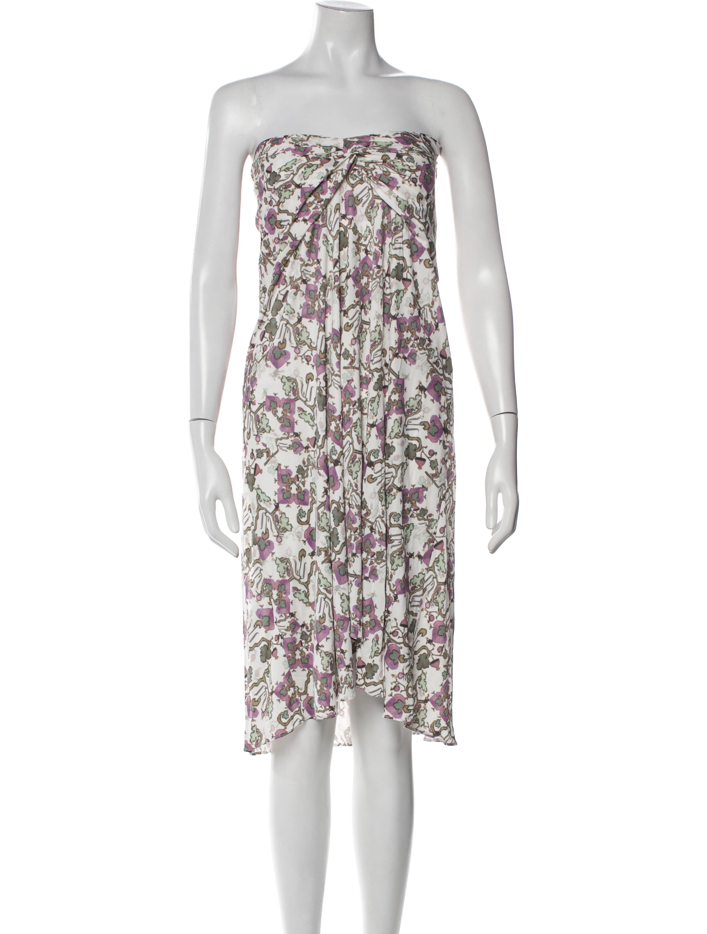 Isabel Marant Floral Print Mini Dress
