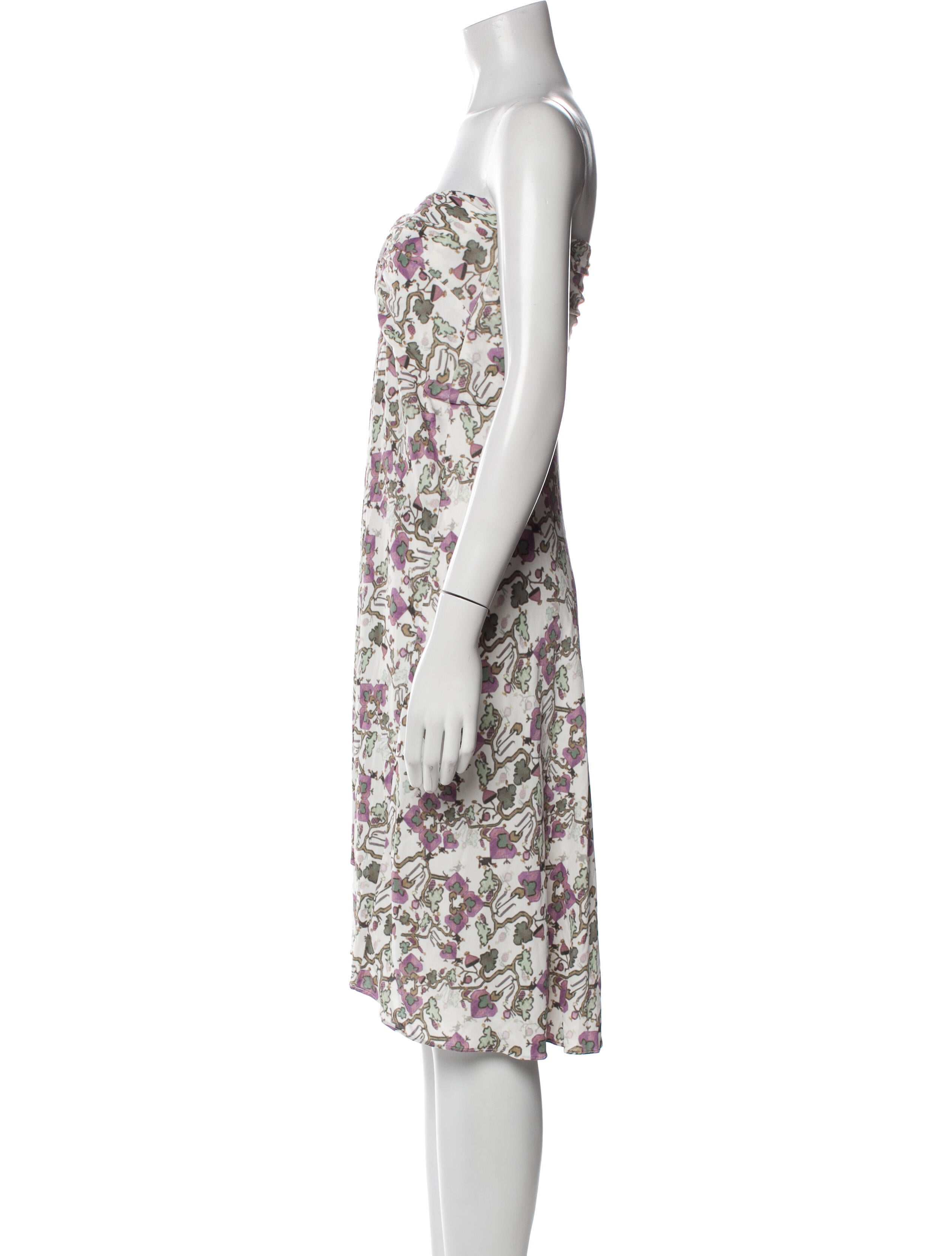 Isabel Marant Floral Print Mini Dress