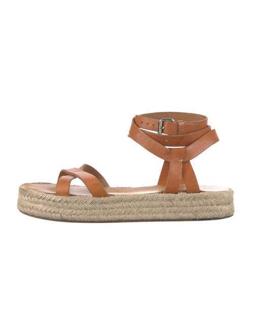 Isabel Marant Leather Espadrilles