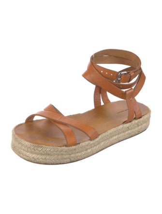 Isabel Marant Leather Espadrilles