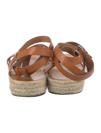 Isabel Marant Leather Espadrilles