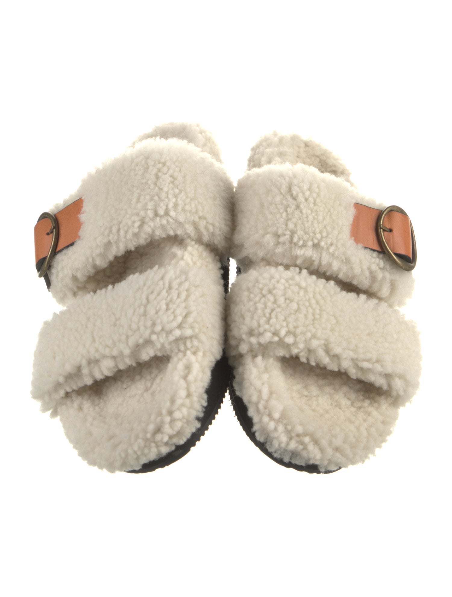 Isabel Marant Shearling Slides