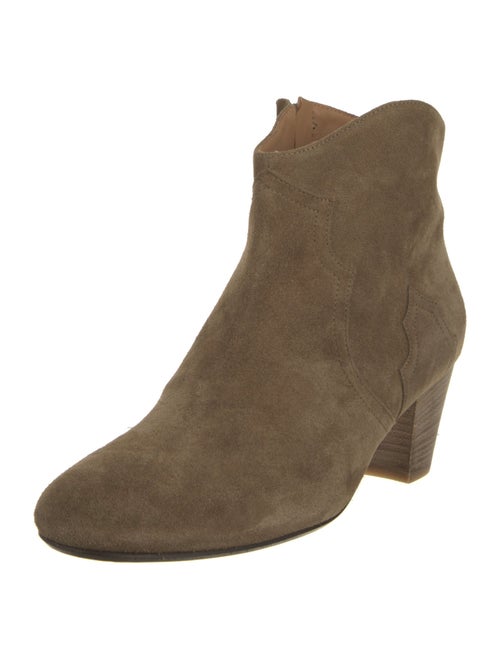 Isabel Marant Suede Western Boots