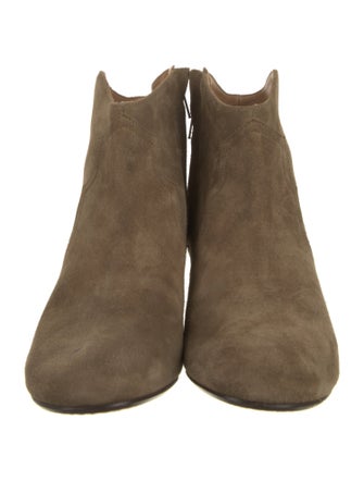Isabel Marant Suede Western Boots