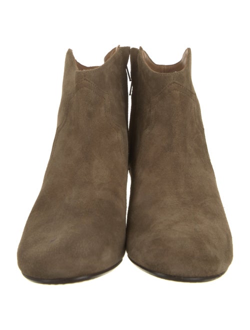 Isabel Marant Suede Western Boots